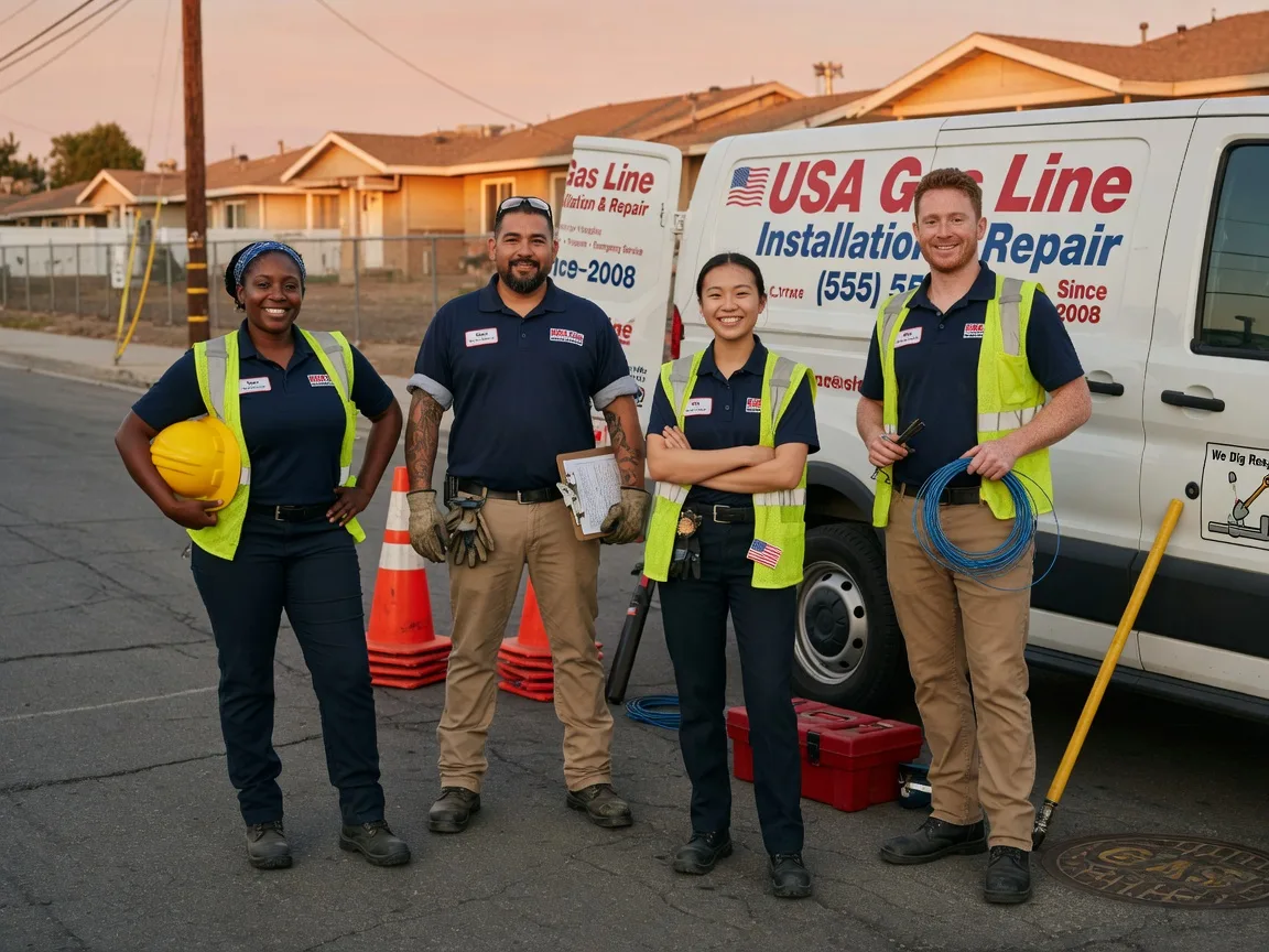 Gas Line Installation company in Toms Brook, VA
